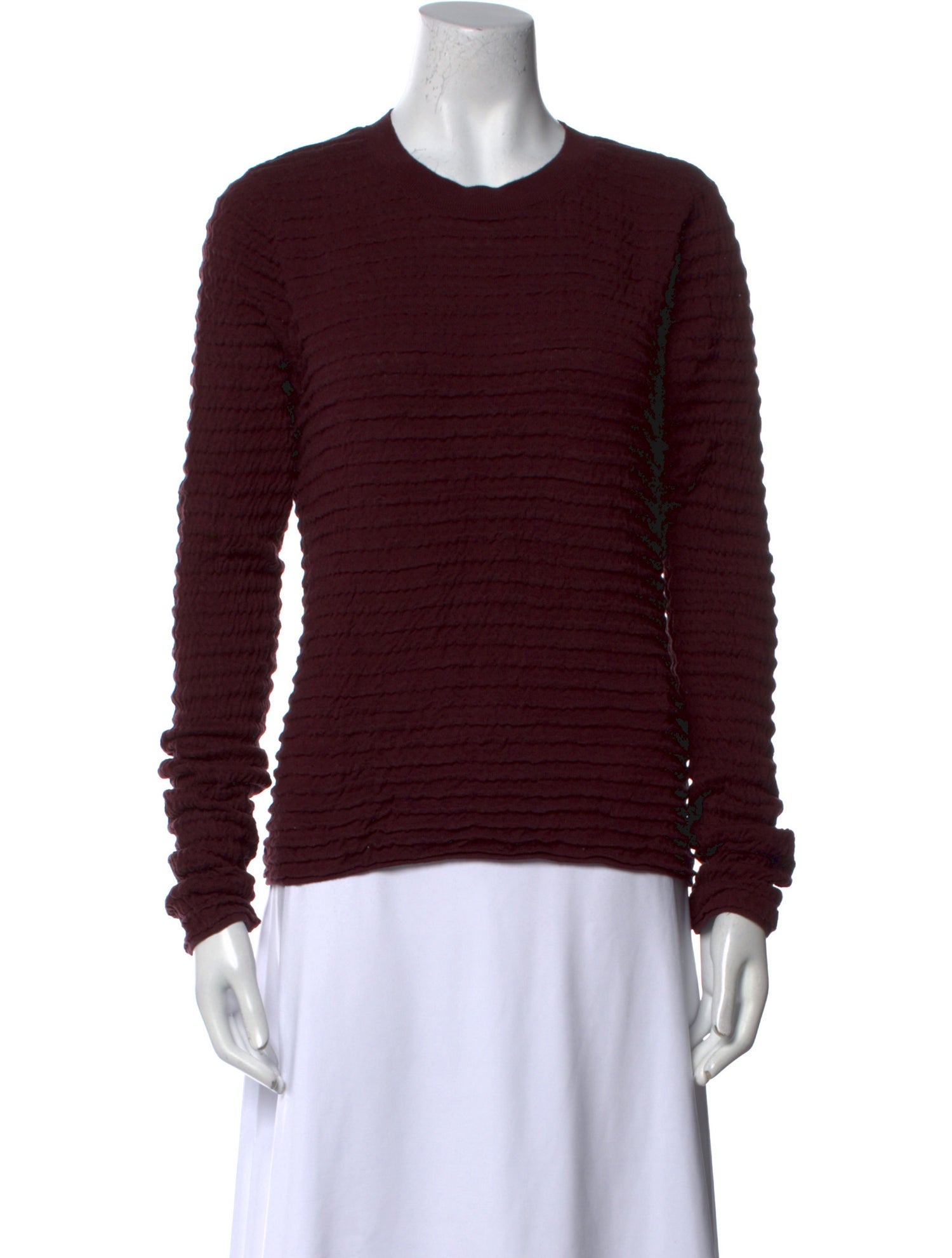 FRAME Silk Crew Neck Sweatshirt