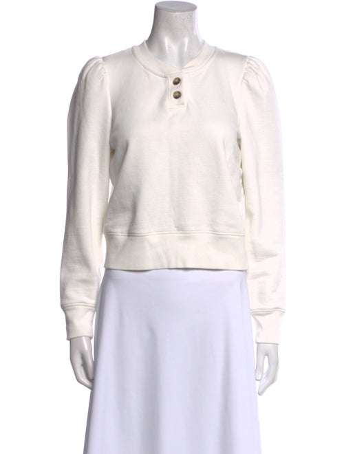 FRAME Crew Neck Long Sleeve Sweatshirt