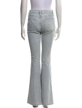 FRAME Striped Wide Leg Pants