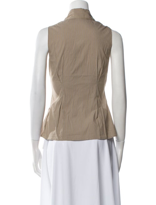 FRAME Striped Sleeveless Top