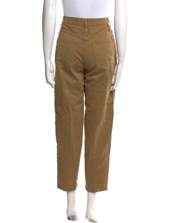 FRAME High-Rise Straight Leg Jeans