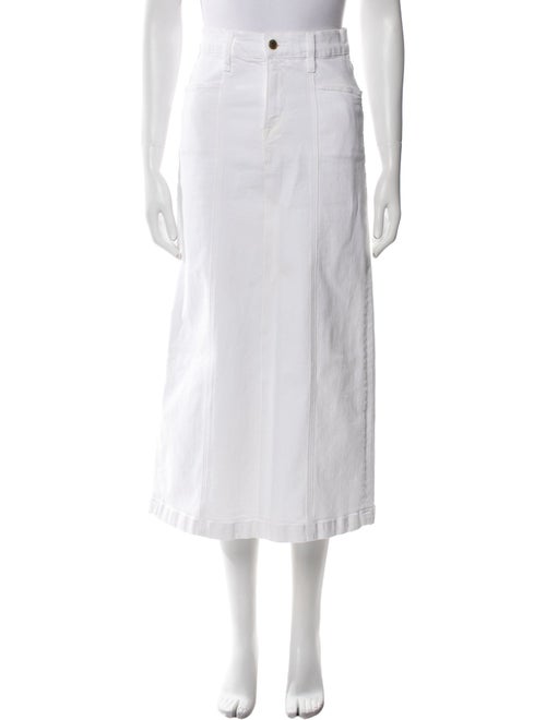 FRAME Midi Length Skirt