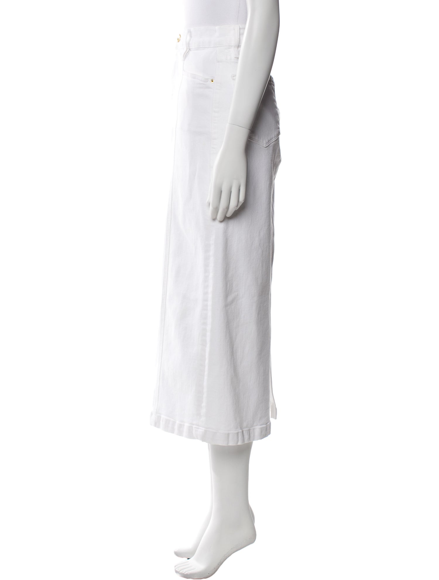 FRAME Midi Length Skirt