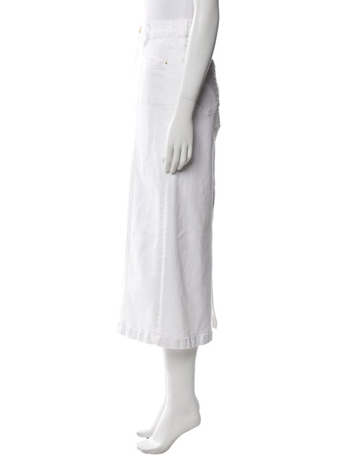 FRAME Midi Length Skirt