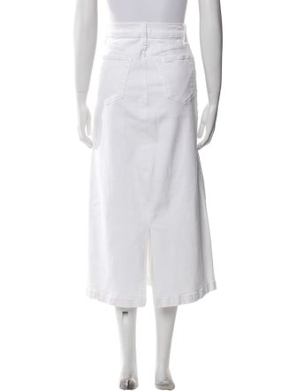 FRAME Midi Length Skirt