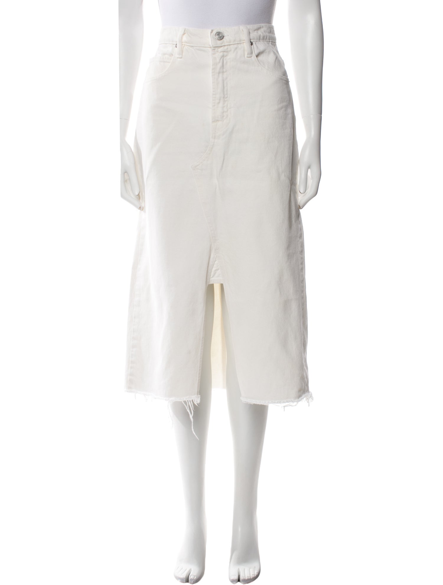 FRAME Midi Length Skirt