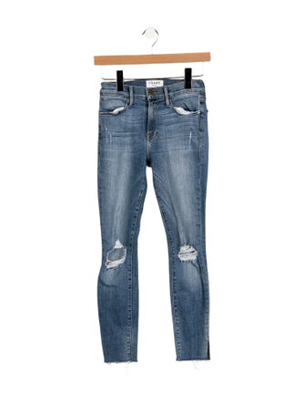 FRAME Skinny Leg Pants