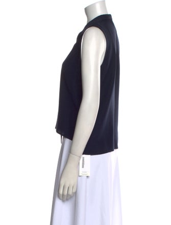 FRAME Silk V-Neck Crop Top