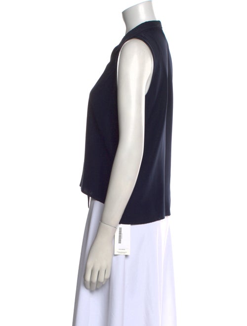 FRAME Silk V-Neck Crop Top