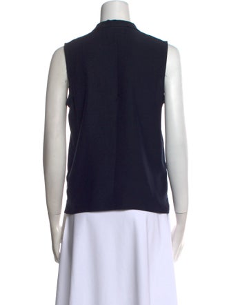 FRAME Silk V-Neck Crop Top