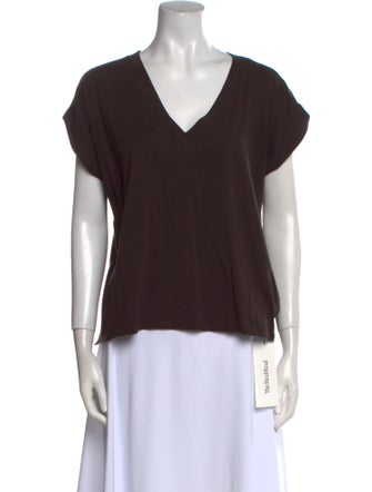 FRAME V-Neck Short Sleeve T-Shirt