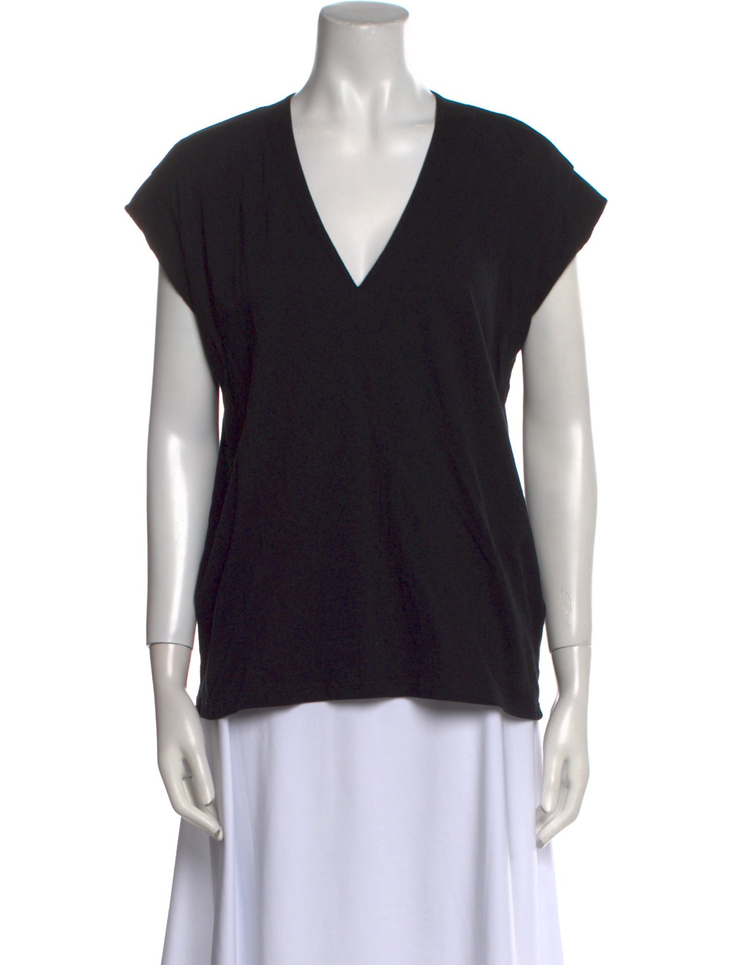 FRAME V-Neck Short Sleeve T-Shirt