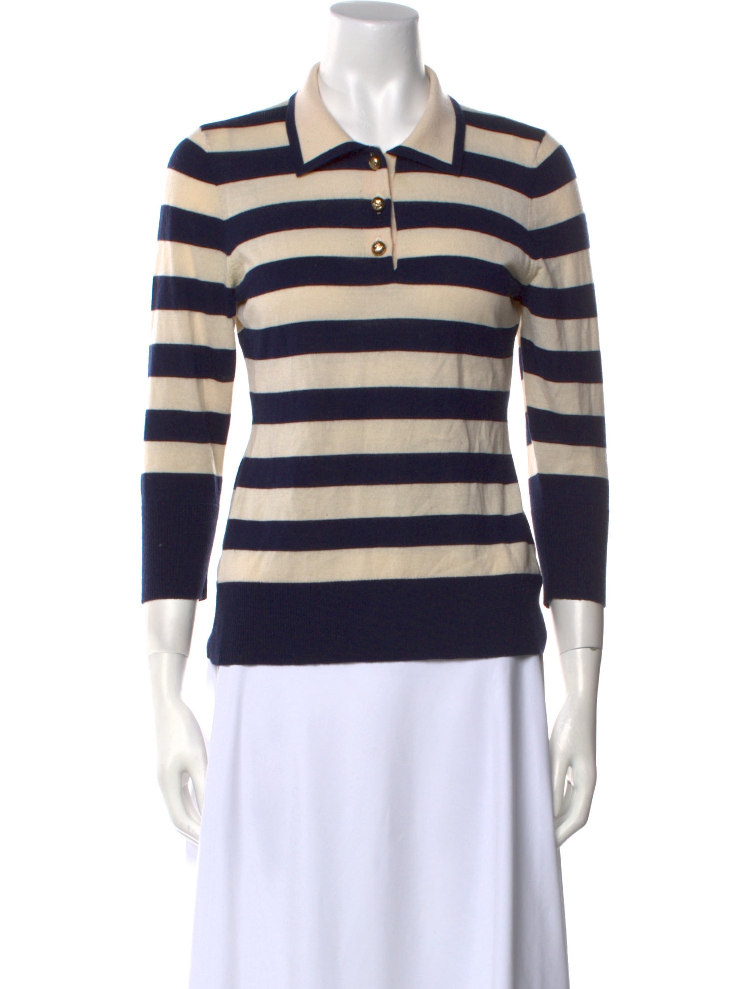 FRAME Wool Striped Sweater