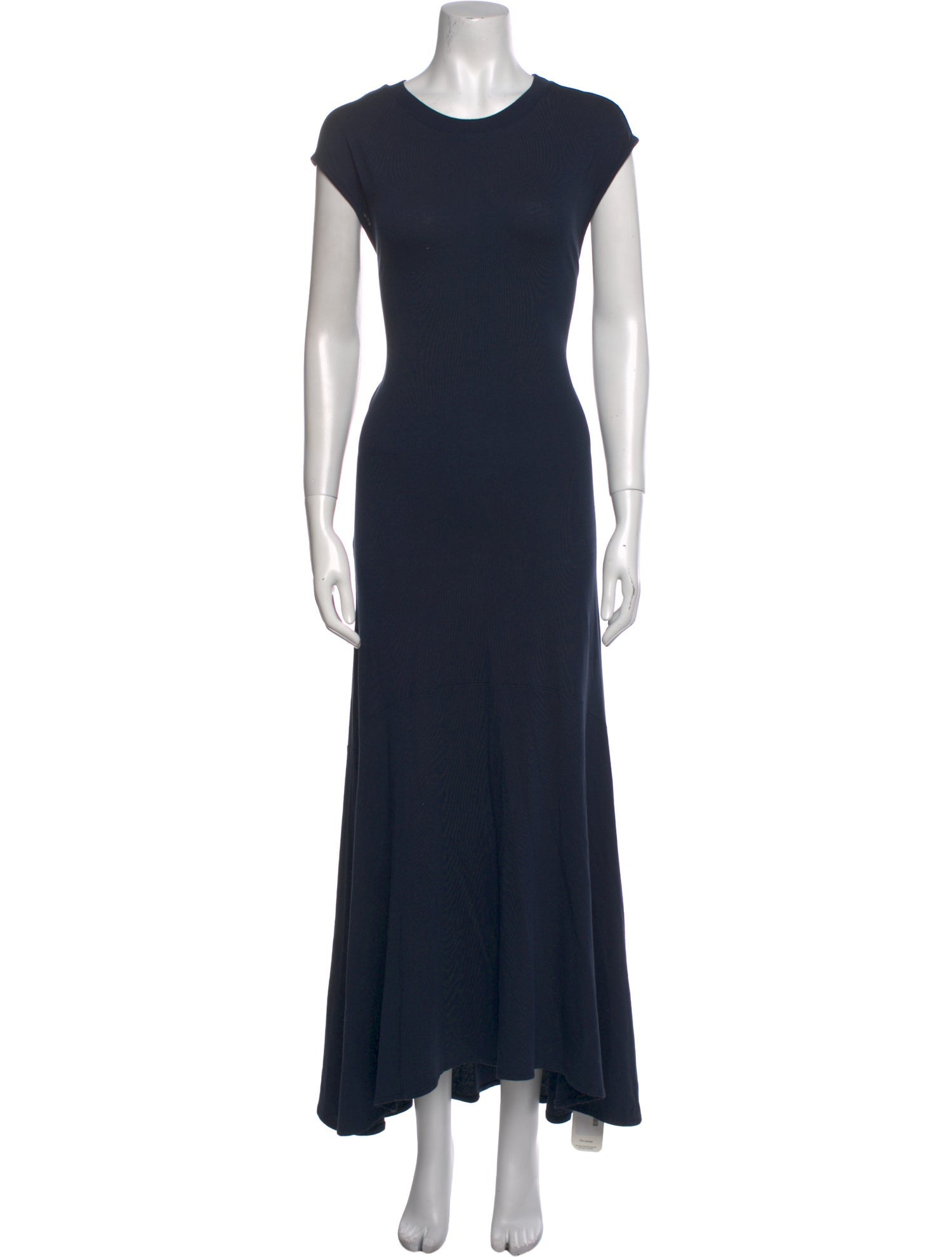 FRAME Crew Neck Long Dress