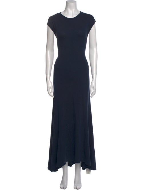 FRAME Crew Neck Long Dress