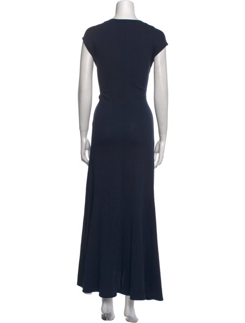 FRAME Crew Neck Long Dress