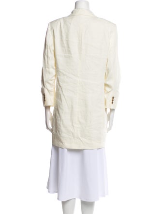 FRAME Linen Trench Coat