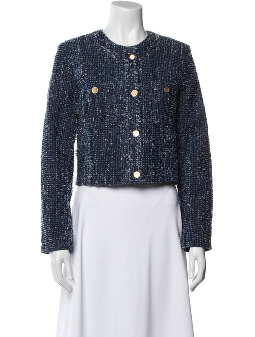 FRAME Tweed Pattern Evening Jacket