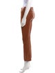 FRAME Leather Straight Leg Pants