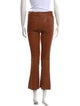 FRAME Leather Straight Leg Pants