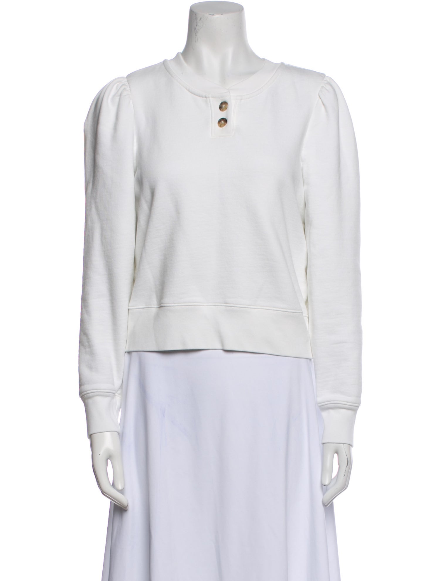 FRAME Crew Neck Long Sleeve Sweatshirt