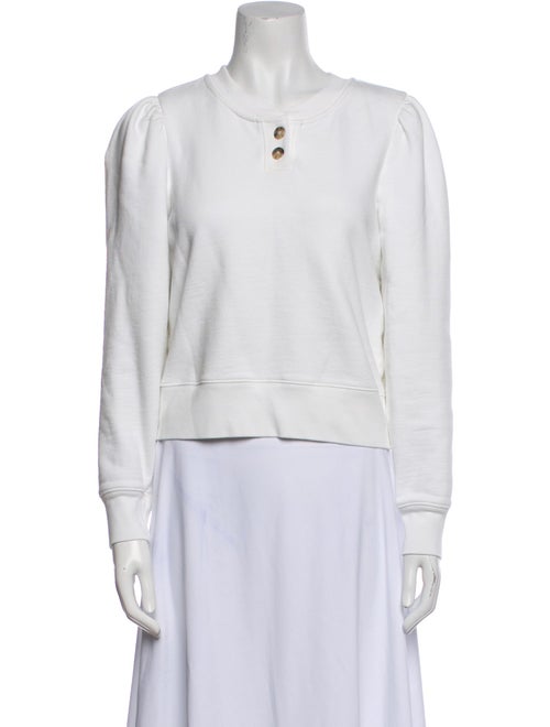 FRAME Crew Neck Long Sleeve Sweatshirt