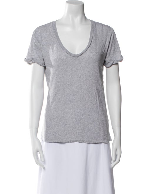 FRAME V-Neck Short Sleeve T-Shirt