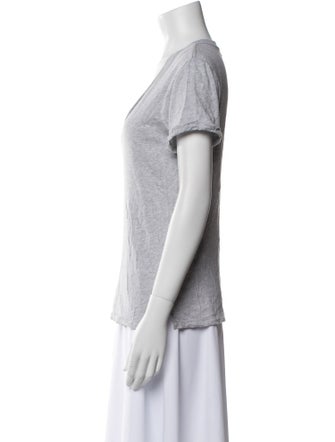 FRAME V-Neck Short Sleeve T-Shirt