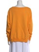 FRAME Scoop Neck Long Sleeve Sweatshirt
