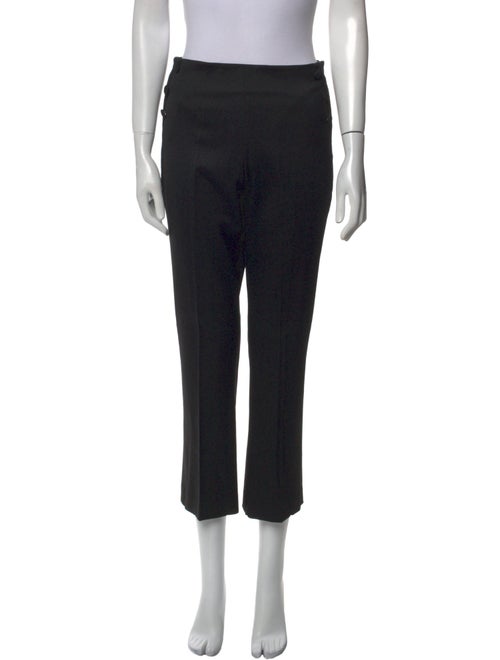 FRAME Silk Straight Leg Pants