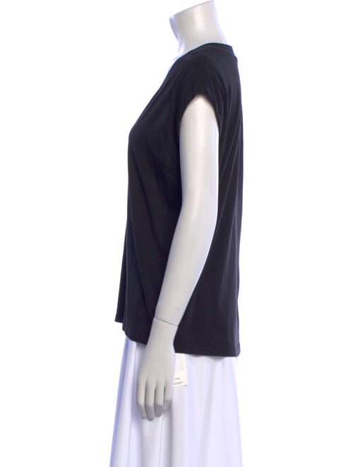 FRAME V-Neck Short Sleeve Top