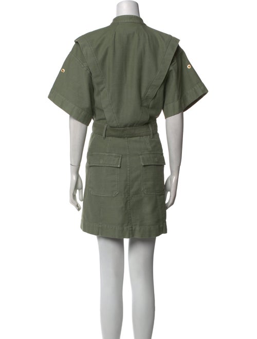 FRAME Mock Neck Mini Dress