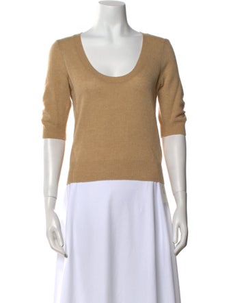 FRAME Cashmere Scoop Neck Sweater