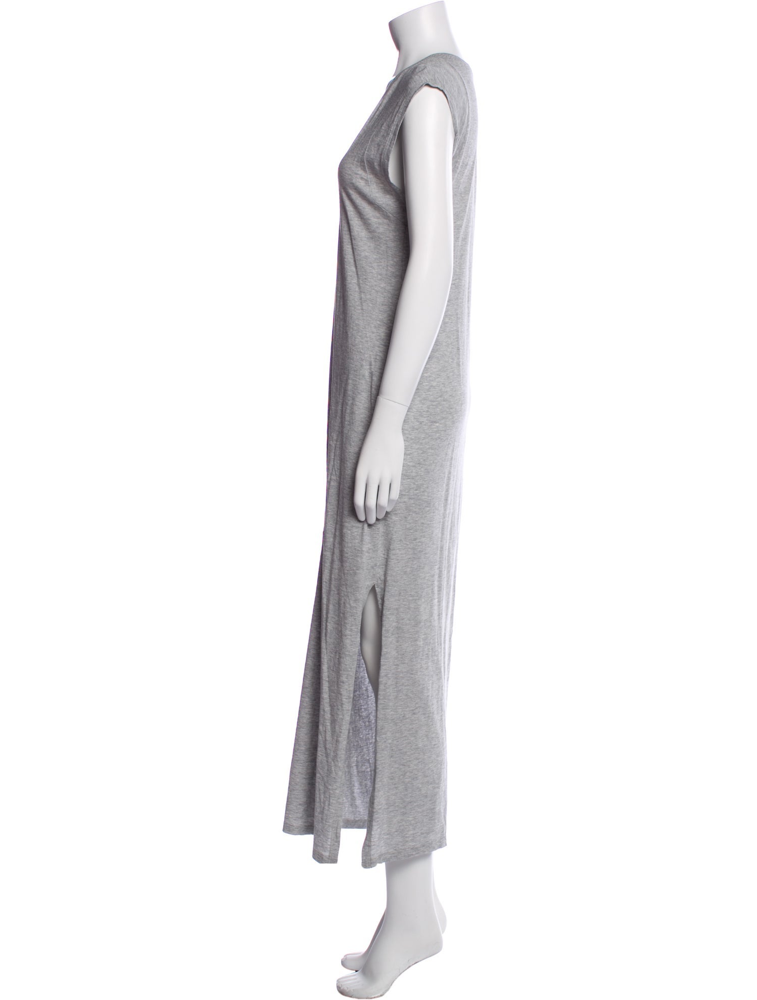 FRAME V-Neck Long Dress