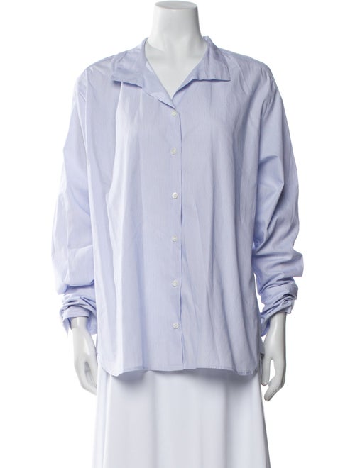 FRAME Long Sleeve Button-Up Top