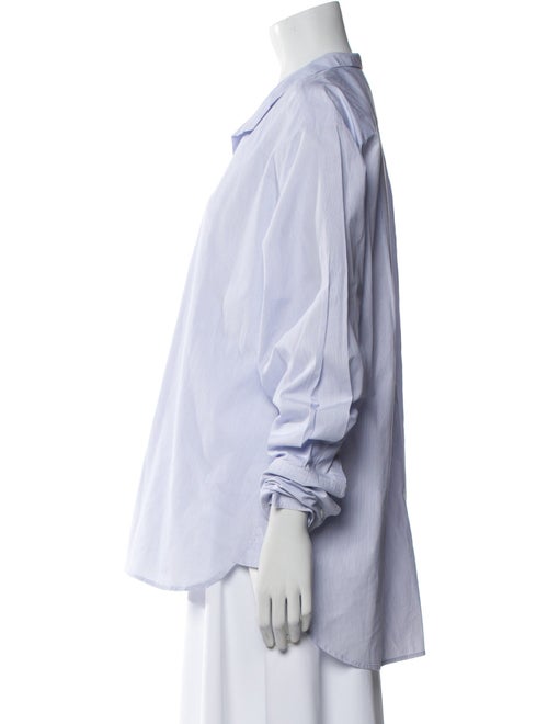 FRAME Long Sleeve Button-Up Top