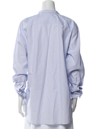 FRAME Long Sleeve Button-Up Top