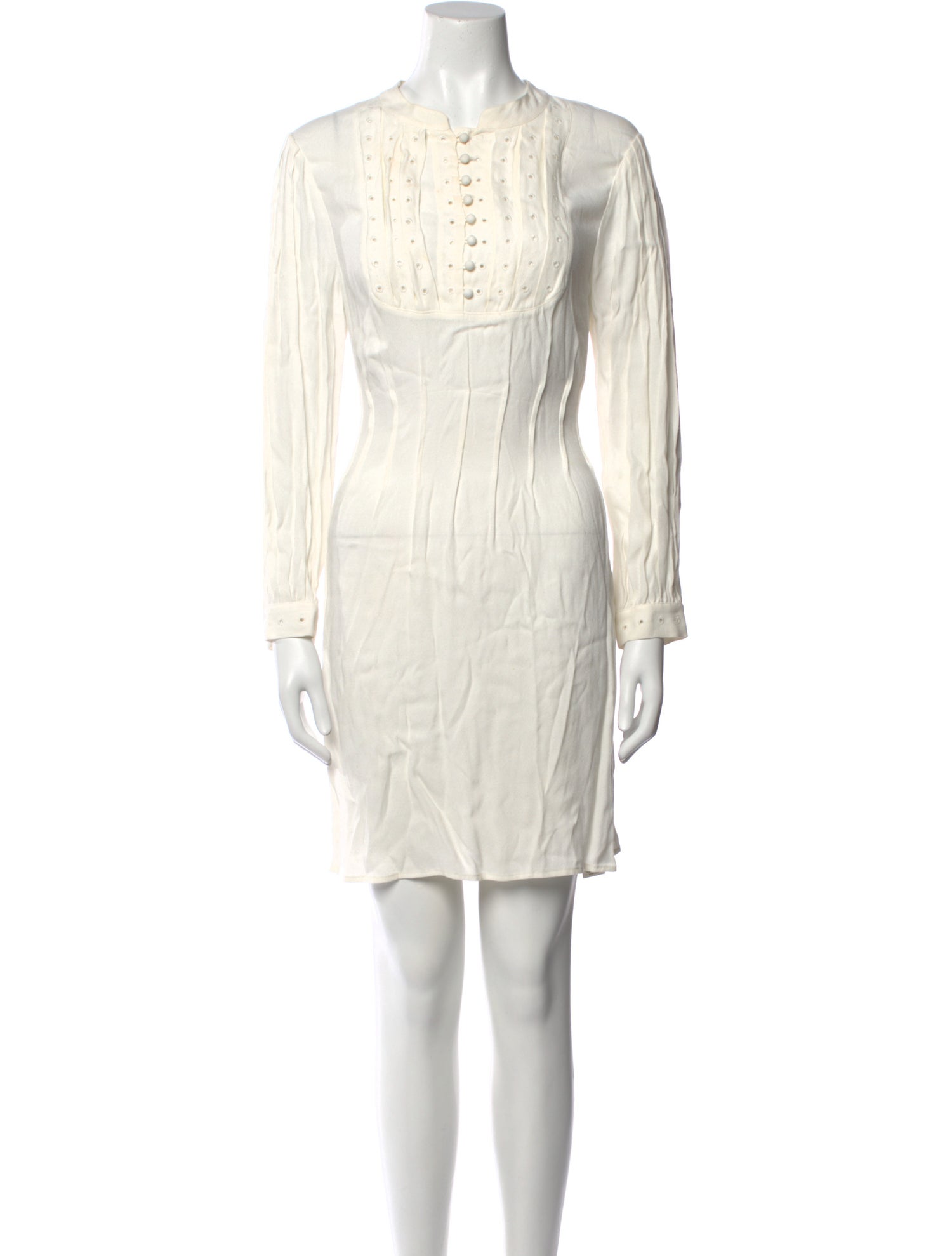 FRAME Crew Neck Mini Dress