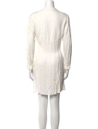 FRAME Crew Neck Mini Dress