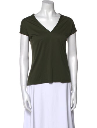 FRAME V-Neck Short Sleeve T-Shirt