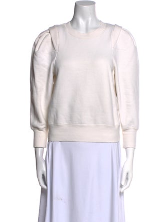 FRAME Crew Neck Long Sleeve Sweatshirt