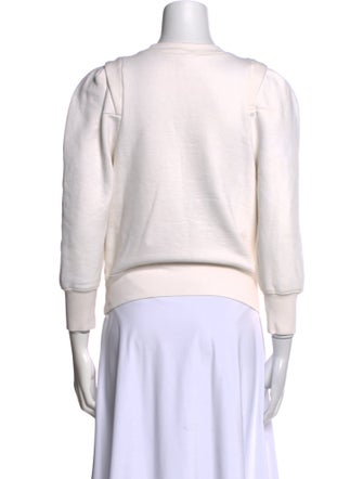 FRAME Crew Neck Long Sleeve Sweatshirt