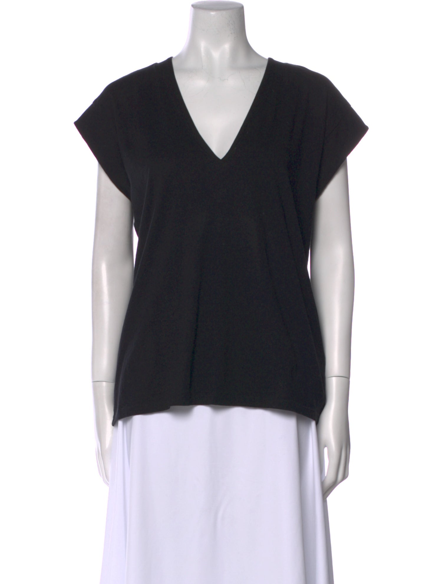 FRAME V-Neck Short Sleeve T-Shirt