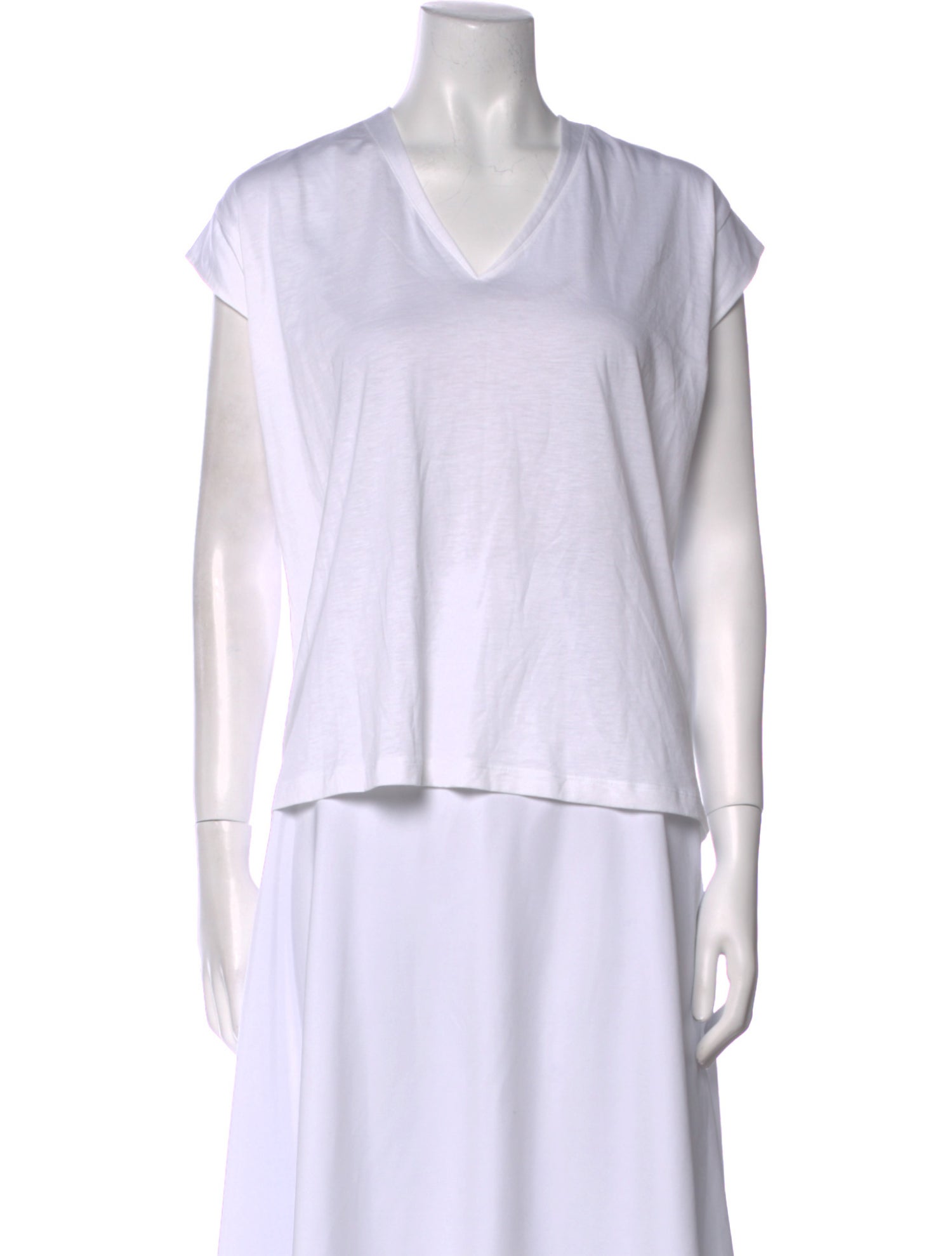 FRAME V-Neck Short Sleeve T-Shirt