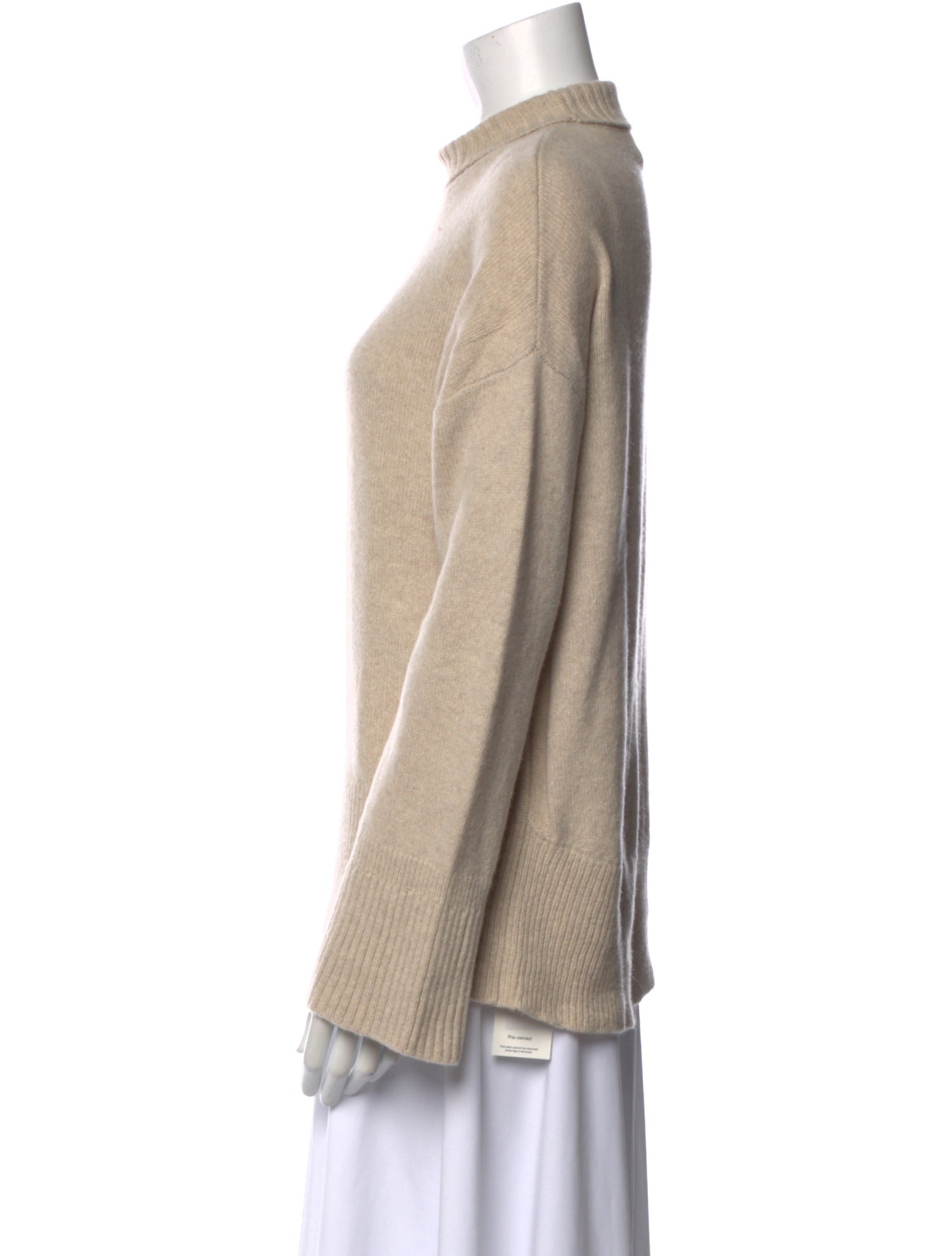 FRAME Cashmere Mock Neck Sweatshirt