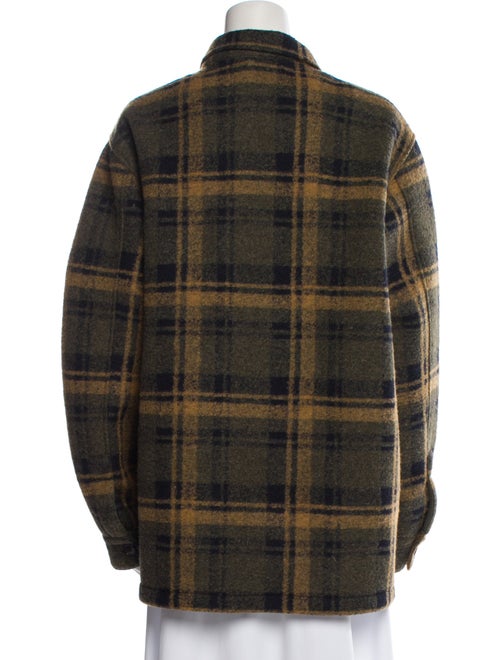 FRAME Plaid Print Coat