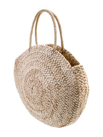 FRAME Straw Minaudière