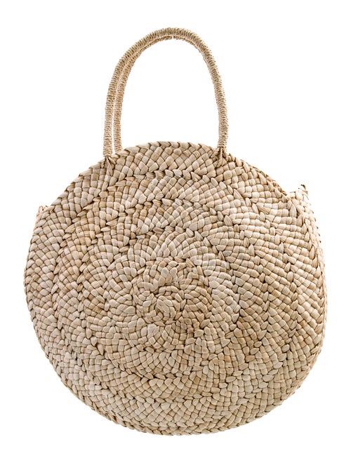 FRAME Straw Minaudière