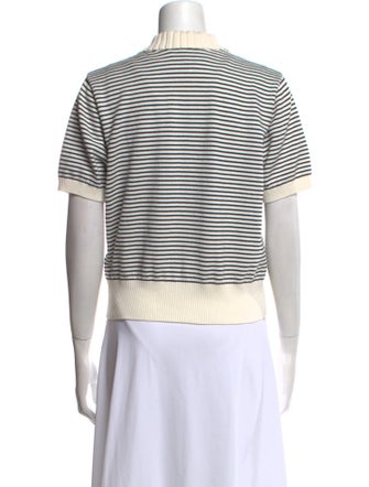 FRAME Striped Crew Neck Sweater