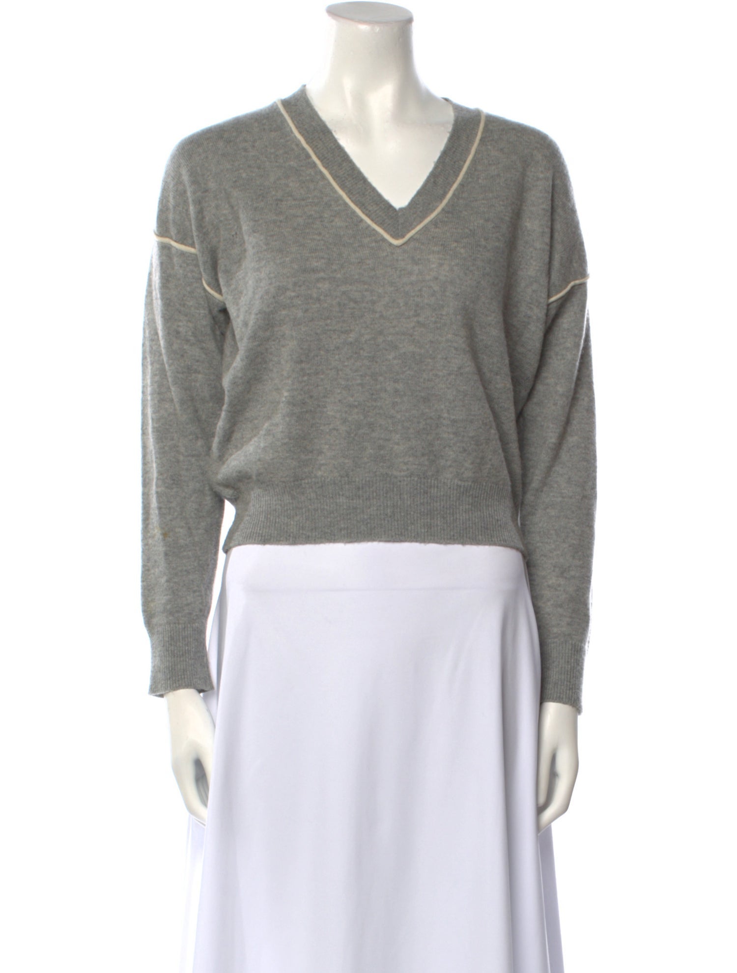 FRAME Wool V-Neck Sweater